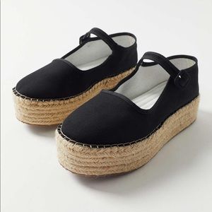 NEW UO Espadrille Mary Jane